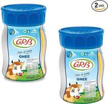 GRB Ghee (2 x 200 ml) – grynas išgrynintas karvės pieno sviestas, puikiai tinkantis maisto gaminimui, kepimui ir indų virtuvei