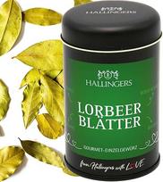 Hallingers Genuss Manufaktur Dovanų prieskoniai - pagrindiniai prieskoniai pomidorų padažui, pupelių sriubai ir "Boeuf Bourguignon", elegantiška dovanų dėžutė "Bay Leaves", dovanų idėja mėgėjams virėjams ir barbekiu gerbėjams