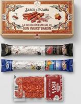 Ispanijos dešrų dovanų rinkinys – „La Bodega“ | „Fuet Original“ + „Fuet Truffle“ + „Chorizo“ | Ispanijos gurmaniški delikatesai