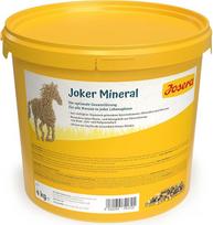 JOSERA Joker Mineral (1 x 4 kg) | Arkliams | Aukščiausios kokybės arklių pašaras visų veislių arkliams ir bet kuriame gyvenimo etape | Optimalus mineralinis pašaras arkliams, skirtas odos, kailio ir kanopų sveikatai palaikyti | 1 vnt. pakuotė