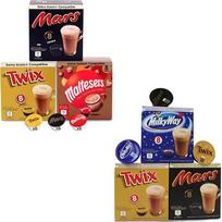 Karšta šokoladinė gėrimas, suderinamas su „Dolce Gusto“ – „Twix“, „Mars“, „Maltesers“, „Milky Way“ – 48 kapsulės