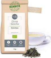 Kinijos „Sencha“ ekologiška arbata, 1 kg, birioji arbata – aukštos kokybės ekologiška žalia arbata iš Kinijos – žolės šviežumo aromatas – kavos pakaitalas – „MyCupOfTea“