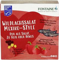 Laukinės lašišos salotos „Mexico“ su ekologišku pomidorų padažu, 6 x 200 g