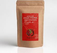 Laukinių augaviečių pipirai Asamas 70 g aromato apsaugos maišelyje Ilgosios uogos Pipirai Gourmet Pipirai