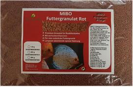 MIBO „Main Food“ granulės „Red“ 1000 ml / 500 g – cichlidų granulės, skirtos visoms akvariumo dekoratyvinėms žuvims