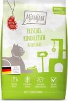 MjAMjAM – aukščiausios kokybės sausas maistas katėms – „Crispy Meals“ – šviežia jautiena ir paukštiena, 1 pakuotė (1 x 1,5 kg), be grūdų
