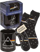 Out of the blue - "Pink Floyd" puodelio ir kojinių dovanų rinkinys - 315 ml kavos puodelis iš akmens masės ir 7-11 dydžių patogios kojinės - stilingas dovanų rinkinys gerbėjams - pateikiamas dekoratyvinėje dėžutėje