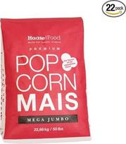Popcornmais Premium Jumbo kukurūzai, klasikiniai kukurūzai, Kinopopcorn, 22,68 kg maišas, XXL, 1:32 Pop tūris