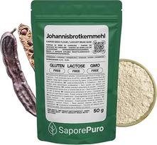 Saporepuro Carob Gum 50g - be glitimo - 100 % gryna natūrali tirštiklė ir želė - idealiai tinka ledams, šerbetams, desertams ir padažams