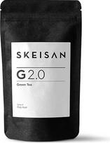 SKEISAN Premium G 2.0 Goji Açaí žaliosios arbatos lapai minkštoje pakuotėje, 90 g, gaivinančios vaisinės žaliosios arbatos lapai su goji uogomis ir açaí, puikiai tinka ledinei arbatai, 90 puodelių, veganiška, be priedų | Ypač vaisingas skonis, su goji uog
