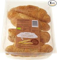 Speltos kruasanai, 4 vnt. pakuotė, 12 x 200 g