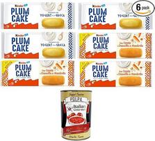 Vaikų degustacinis rinkinys „Plumcake“ su morkomis ir migdolų trupiniais, graikišku stiliumi, 6 vnt. po 192 g + „Italian Gourmet“ pomidorų tyrė