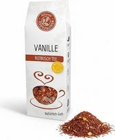 Vanilinė raudonųjų krūmų arbata (Rooibo arbata), aromatizuota Rooibos arbata su švelniu vanilės skoniu, 100 g, supakuota rankomis Austrijoje, tvari pakuotė - idealiai tinka mėgautis ir dovanoti