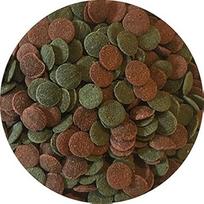 Žuvų pašaro tabletės „Wafer Mix Mini Colour“ su spirulina, skirtos somiams, skersmuo 1 cm (1 l)