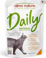 „Almo Nature“ kasdienis kačių maistas su vištiena ir lašiša, 70 g, 30 vnt. pakuotė