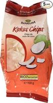 „Alnatura“ ekologiški kokoso traškučiai, 100 g (5 vnt. pakuotė)
