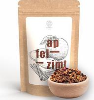 „Alpaca Tea“ obuolių ir cinamono vaisių arbatos mišinys, birus, pakuotėje su uždaromu užsegimu (500 g)