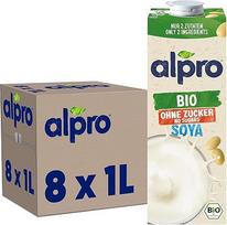 „Alpro“ ekologiškas sojų gėrimas be cukraus – 8 x 1 litras