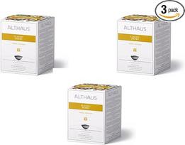 „ALTHAUS Classic Herbs“ žolelių arbata, 3 pakuotės piramidinių maišelių, 14 % pipirmėtės, ramunėlių ir šalavijų, 45 vnt. „Pyrapack“