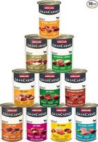 „Animonda GranCarno“ 10 x 400 g rinkinys | Garantuotai 10 skirtingų rūšių | Be grūdų šunų maistas, šlapias maistas