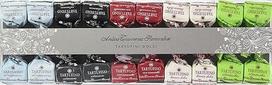 „Antica Torroneria Piemontese Tartufi Dolci“ įvairių skonių triufelių šokoladai, 140 g – aukščiausios kokybės išskirtiniai itališki triufelių šokoladai, be glitimo ir skanūs, puikiai tinka kaip išskirtinė dovana
