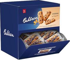 „Bahlsen Chokini“ – 1 vnt. pakuotė su dozatoriumi – sviestiniai sausainiai su šokolado gabaliukais ir apelsinų aromatu (1 x 945 g)