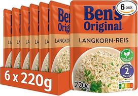 „Ben's Original™ Express“ ilgagrūdžiai ryžiai, 6 x 220 g