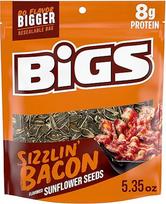 „BIGS“ „Bacon Salt“ „Sizzlin' Bacon“ saulėgrąžų sėklos, 5,35 uncijos maišelis (12 vnt. pakuotė)