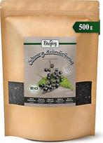 „Biojoy“ ekologiškos juodosios šeivamedžio uogos (500 g), džiovintos ir sveikos, šeivamedžio uogų arbata (Sambucus nigra)
