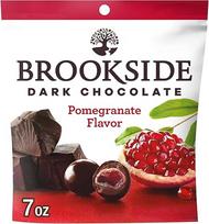 „Brookside“ saldainiai su tamsaus šokolado, granatų ir vaisių skoniais, 7 uncijų maišelis, gamintojas – „The Hershey Company“ [Maisto produktai]