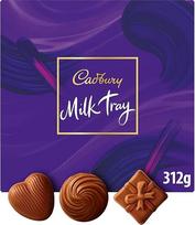„Cadbury Milk Bowl“ šokoladų dėžutė, įvairių rūšių pieno šokoladų dovanų rinkinys gimtadieniams, jubiliejams ir ypatingoms progoms, 360 g (1 vnt. pakuotė)