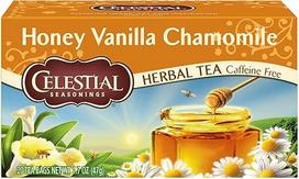 „Celestial Seasonings“ medaus, vanilės ir ramunėlių arbatos maišeliai – 20 vnt.