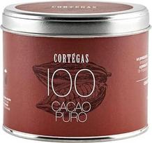 „Cortegas Cacao Puro“ – 100 % kakavos milteliai aukštos kokybės gėrimui iš šokolado be cukraus – tiesioginė prekyba – geriausias kakavas iš Dominikos Respublikos – tamsusis šokoladas – subtilaus kartumo (200 g)