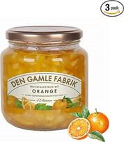 „Den Gamle Fabrik“ apelsinų uogienė – 3 vnt. pakuotė (600 g stiklainiai) – geriausias pasirinkimas jūsų pusryčiams