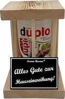 „Duplo Bars“ – Avarinė atsarga – Mediniai pagaliukai – Linksmas namų šventės renginys – Dovanėlė namų šventei – Miela ir juokinga medinė dovana vyrams ir moterims