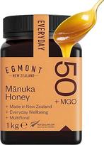 „Egmont Honey“ manukos medus 50+ MGO, 1 kg | Sertifikuotas MGO kiekis | Neapdorotas medus, 100 % natūralus | Pagaminta Naujojoje Zelandijoje