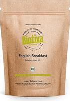 „English Breakfast“ GFBOP ekologiška juodoji arbata, 250 g – Darjeeling ir Assam juodosios arbatos mišinys – birioji juodoji arbata – tinka veganams – „Tea Classic“ – supakuota ir patikrinta Vokietijoje (DE-ÖKO-005)