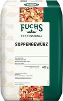 „Fuchs Professional“ – sriubų prieskoniai | Švelniai džiovintos daržovės, skirtos sriuboms ir troškiniams pagardinti | Profesionali kokybė didmeniniams pirkėjams ir viešojo maitinimo įstaigoms | 400 g perdirbamame maišelyje
