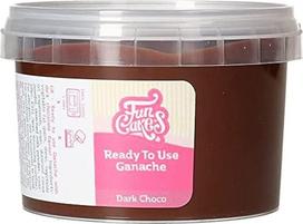 „FunCakes“ tamsaus šokolado ganache, paruoštas naudoti, tamsaus šokolado skonio, skirtas tortų, keksų ir kitų saldumynų įdarui, 260 g