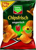 „funny-frisch Chipsfrisch“ vengriški traškučiai, 15 vnt. pakuotė (15 x 215 g)