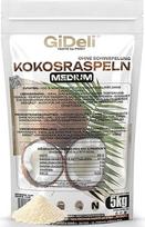 „GiDeli“ kokoso drožlės, 5 kg – sveikų riebalų ir ląstelienos šaltinis – skirta veganams ir keto dietą laikantiems žmonėms – natūralus produktas, tinkamas įvairiems naudojimo būdams