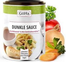 „GöHa“ tamsus padažas be mielių ekstrakto / kepimo padažas be skonio stipriklių / skanus padažas kepimui / padažas be palmių aliejaus ir glutamato / tamsus padažas be glitimo ir be riebalų (1 x 450 g)