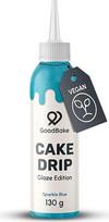 „GoodBake“ tortų glazūra „Drip Glaze“ 130 g, mėlyna | Glukozės pagrindu pagaminta tortų glazūra | Veganiška ir be laktozės | Cukriniai užrašai tortams, sausainiams ir keksams | Tortų dekoravimas