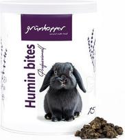 „grünhopper“ „Humin Bites“ 350 g – žarnyno valymas triušiams | veiksminga priemonė nuo minkštų išmatų