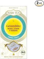 „Hari Tea“ „Geistesblitz“ / „Rosy Times for Grey Cells“ imbiero ir citrinų arbata, 2 vnt. pakuotė (2 x 20 g) – ekologiška