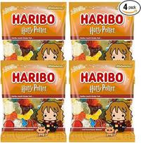 „Haribo“ „Haris Poteris“ „Hermiona Granger“ – 4 x 160 g licencijuotos vaisių guminukės didelėje pakuotėje (iš viso 640 g). Fanų leidimas, skirtas dalytis vakarėliuose, biure ir kino vakarėliuose. Tinka kolekcionavimui ir dovanoms.