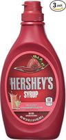 „Hershey's“ natūralus braškių sirupas, 3 butelių pakuotė po 623 g