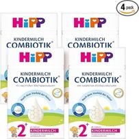 „HiPP Combiotik 2+“ pieno mišinys vaikams (4 x 600 g), skirtas vaikams nuo 2 metų, su natūraliomis pieno rūgšties bakterijomis, ląsteliena, kalciu, vitaminais C ir D, užtikrinantis gerą žarnyno savijautą