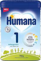 „Humana 1 Initial Milk“ 750 g pakuotė – pieno mišinys kūdikiams nuo gimimo – pieno mišinys, skirtas pakeisti motinos pieną arba jį papildyti – „Initial Formula Baby“