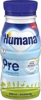 „Humana PRE“ pradinė pieno mišinys, paruoštas gerti, 200 ml buteliuke